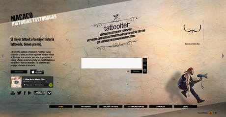 Tattoiter, el sitio que transforma tus tweets en tatuajes