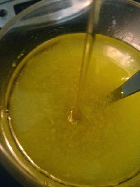 ENSALADA DE ESPÁRRAGOS VERDES, NARANJAS Y LANGOSTINOS