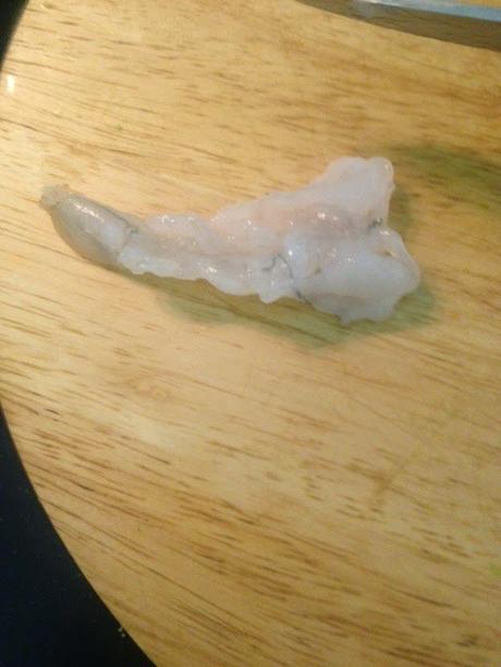 ENSALADA DE ESPÁRRAGOS VERDES, NARANJAS Y LANGOSTINOS