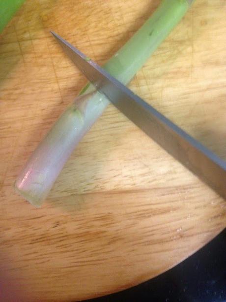 ENSALADA DE ESPÁRRAGOS VERDES, NARANJAS Y LANGOSTINOS