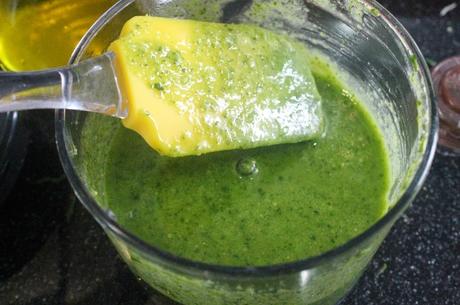 Sopa de verduras mediterránea con pesto de albahaca (paso a paso) y premio Canal Cocina y Caldos Aneto.