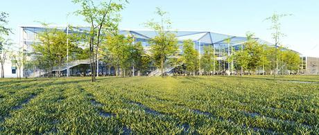 Nuevo Edificio en la Escuela Politécnica de Paris Saclay de Sou Fujimoto NOT-039-Centro de aprendizaje de la Escuela Politécnica París Saclay-2