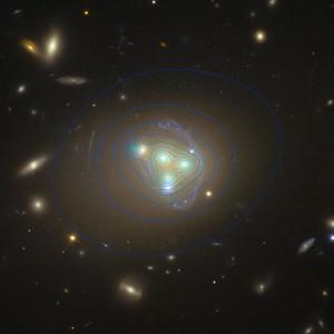 Materia oscura en Abell 3827