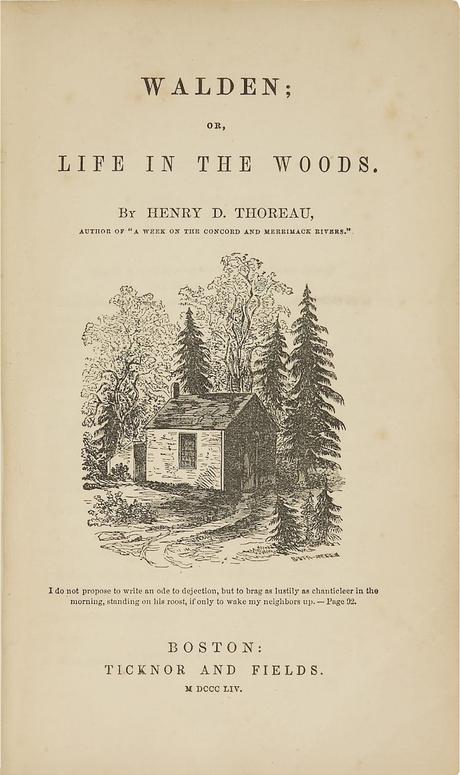 Walden de Henry David Thoreau