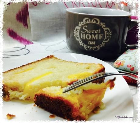 Bizcocho de mango y cardamomo