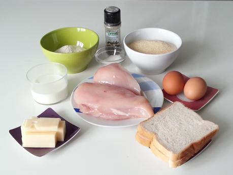 PALITOS DE POLLO CON QUESO: FINGERS DE POLLO