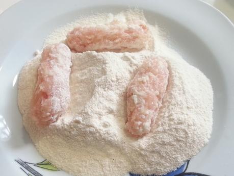 PALITOS DE POLLO CON QUESO: FINGERS DE POLLO