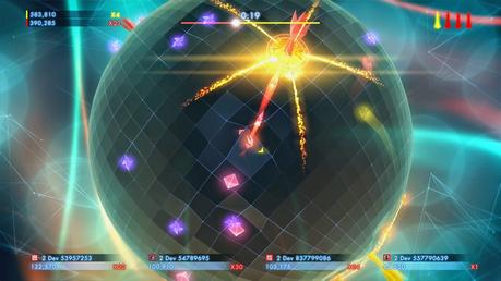 Nueva actualización gratuita para el espectacular shooter Geometry Wars 3