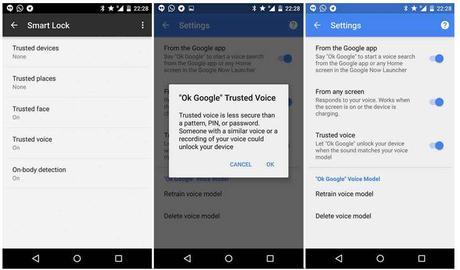 En el futuro los usuarios de Android usarán su voz para desbloquear sus móviles Trusted-Voice