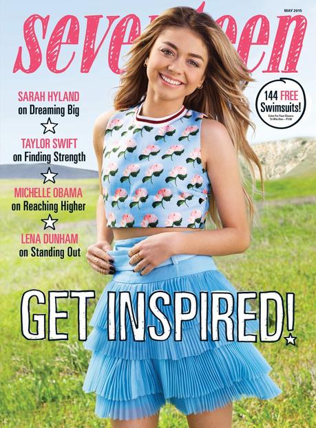 Sarah Hyland portada de Seventeen Magazine - Paperblog