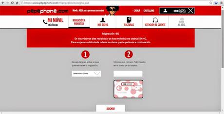 SIM Pepephone 4g: elige el día de cambio a la nueva cobertura