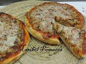 Pizza masa integral sardinillas, atún anchoas.