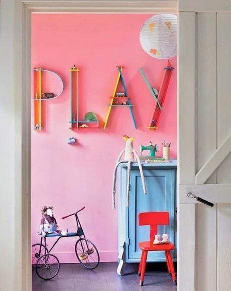 DIY letras infantiles