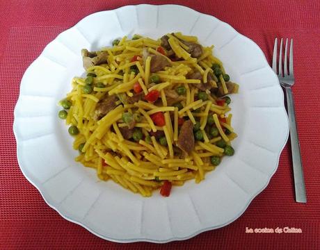 Fideuá con ternasco