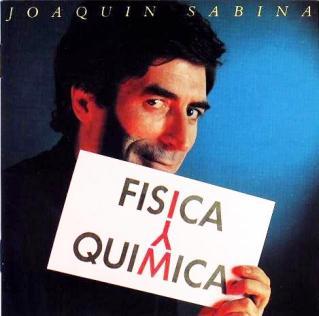 Carátula del disco Física y Química (Joaquín Sabina 1992)