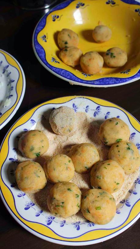 Pollo marroquí con especias y croquetas de patatas