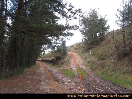 Ruta Alto Aristebano, Estoupo, Capiella Martín: Cruce de ida y vuelta