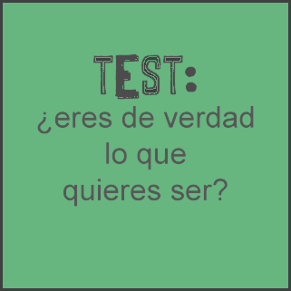 test armonia con tu propio yo, eres lo que quieres ser?