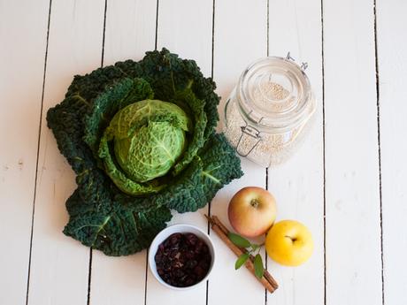Col cool o Kale con manzana