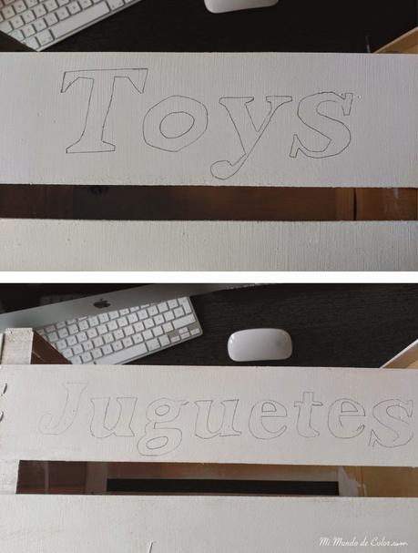 DIY CAJA DE JUGUETES