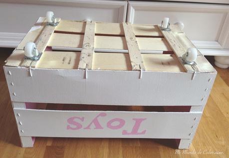 paso a paso caja de juguetes para niños