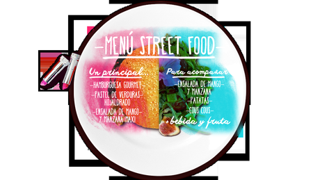 comida evento MEET ME BEAUTY & MAKEUP  Madrid 