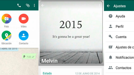 Instala la nueva versión de Whatsapp con Material Design.