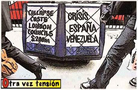 NewsStand cómic sobre España-Venezuela
