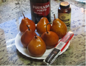 Peras al Oporto olla GM