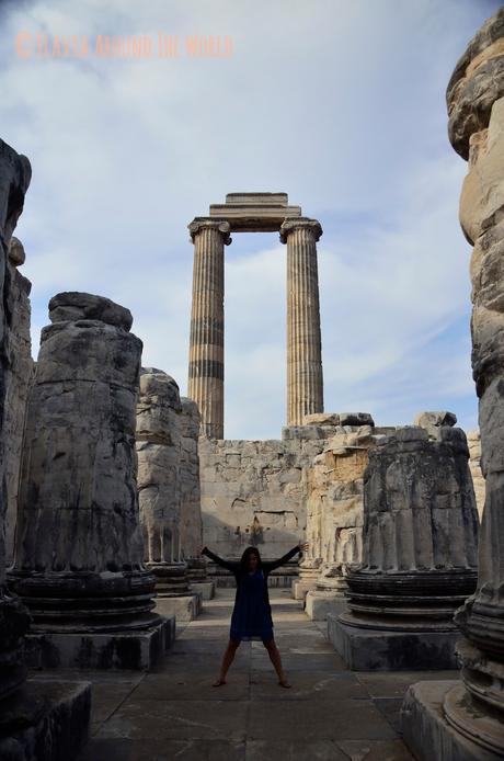 COlumnas del templo de Apolo, Turquía