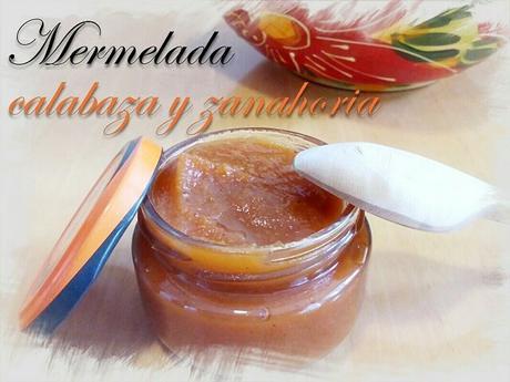 Mermelada de calabaza y zanahoria