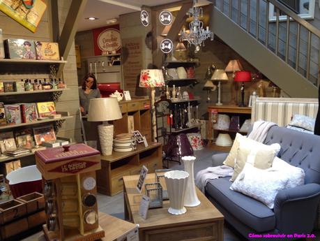 Comptoir de Famille, decoración en París.