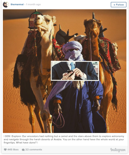 Impactantes imágenes en una cuenta de Instagram que te darán que pensar.