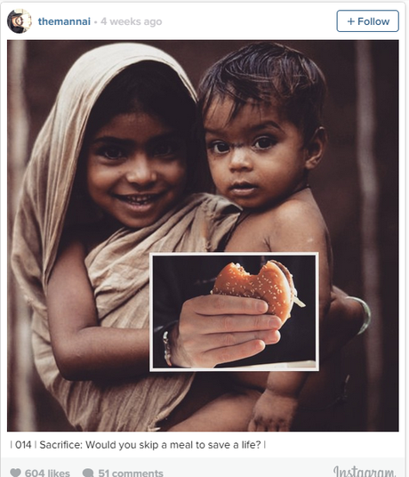 Impactantes imágenes en una cuenta de Instagram que te darán que pensar.