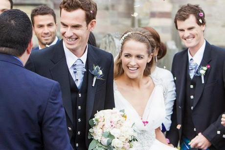 I do: Andy Murray, su ya mujer y sus sonrisas contagiosas