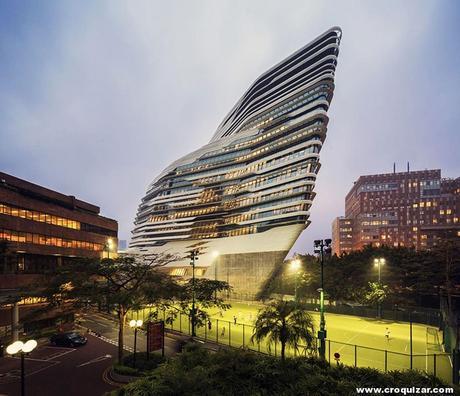 Hong Kong Jockey Club Innovation Tower – Zaha Hadid HON-015-Zaha Hadid, Jockey Club Innovation Tower en Hong Kong-portada