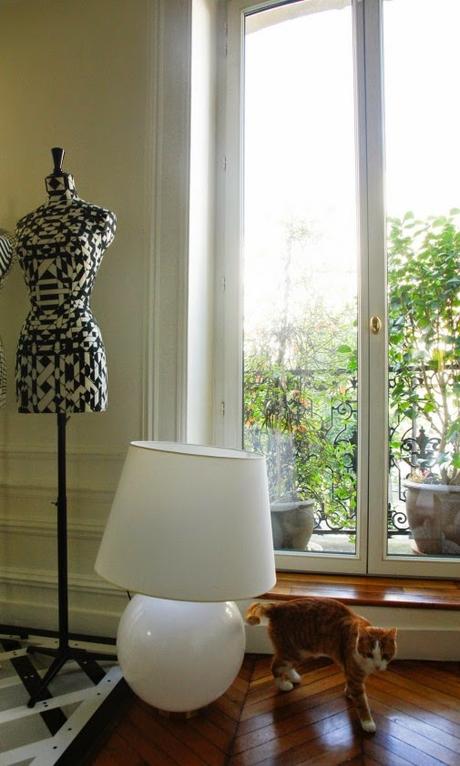 Eclecticismo a la francesa en un apartamento parisino