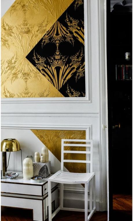 Eclecticismo a la francesa en un apartamento parisino