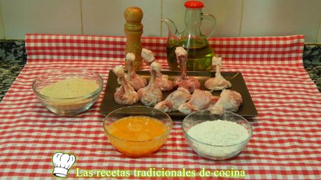 Receta de bolas de pollo crujientes