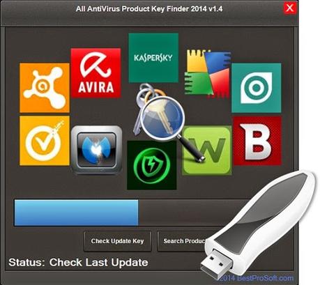 Todo Buscador De Antivirus y Clave de Producto (Avira, AVG, Kaspersky, Bitdefender .... etc todo en uno)