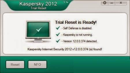 Kapersky Internet Security 2014 - (RESET PARA UN AÑO)