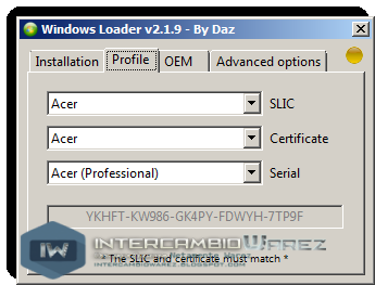 Windows Loader v2.2.2 - Activa y Valida Windows 7 efectivamente by Daz