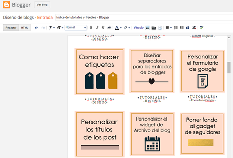 Cómo hacer un menú con imágenes