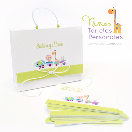 Celebrando con Creatividad! Tarjetas Personales también para los niños :)