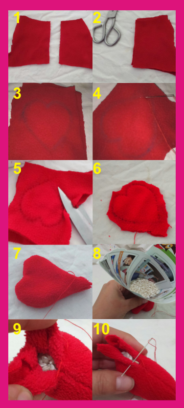 Como hacer cojín térmico microondas