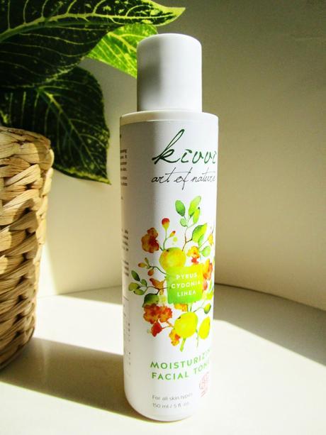 Tónico Facial Hidratante y la Crema Hidratante Intensiva 24H de la línea Pyrus Cydonia de KIVVI COSMETICS