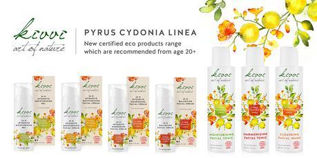 Tónico Facial Hidratante y la Crema Hidratante Intensiva 24H de la línea Pyrus Cydonia de KIVVI COSMETICS