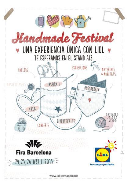 Sorteo de 2 entradas para el Handmade Festival