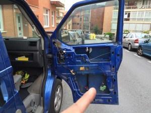 bricolajes Vw T4 DIY cierre centralizado