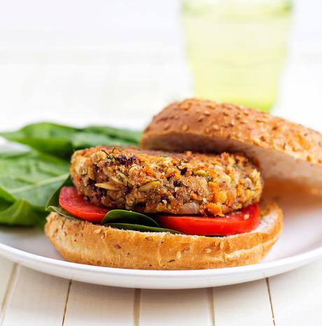 hamburguesa 2 Hamburguesas #veggie o nuggets vegetales con lentejas